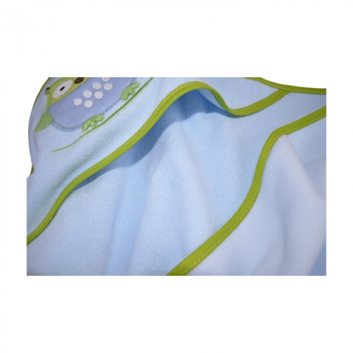 Prosop cu gluga din bumbac Thermofleet pentru copii, Mini Junior MJ7-060225, Albastru [3]
