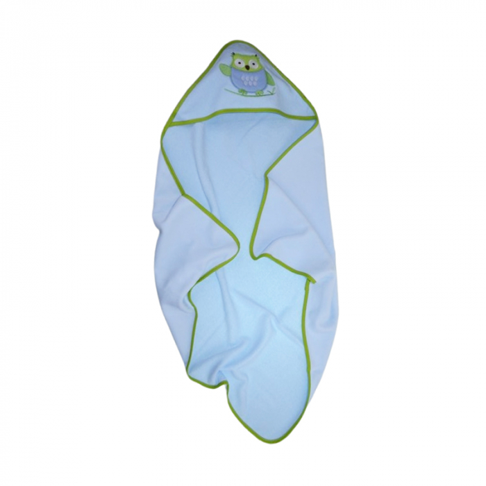 Prosop cu gluga din bumbac Thermofleet pentru copii, Mini Junior MJ7-060225, Albastru [1]