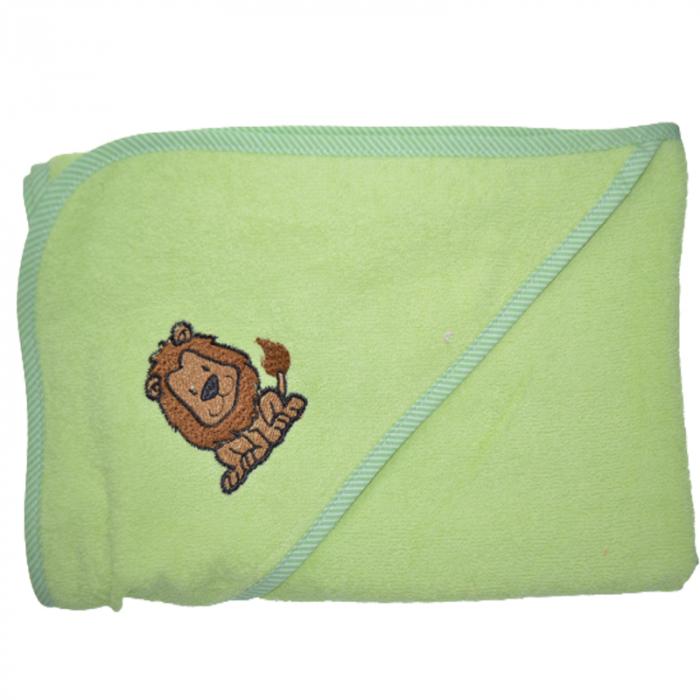 Prosop cu gluga pentru baieti Mini Junior PPB12, Verde [2]