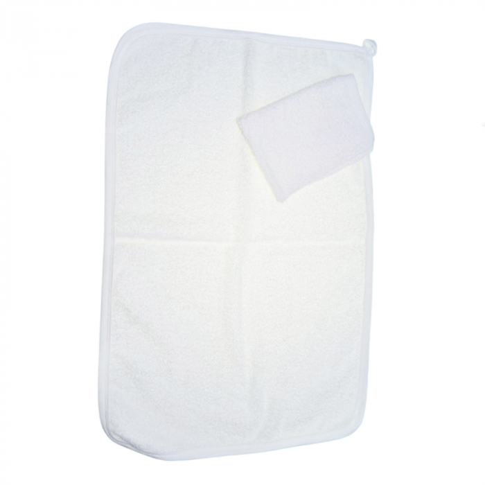Prosop din bumbac pentru copii 60 x 40 cm Mini Junior PSP-6, Alb [1]