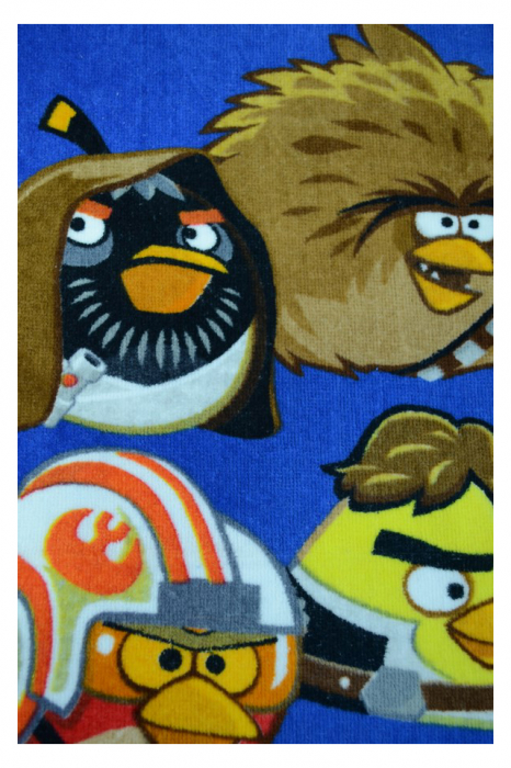 Prosop pentru baieti 35 x 65 cm Disney Angry Birds DISB-FTB49847-A1, Multicolor [3]