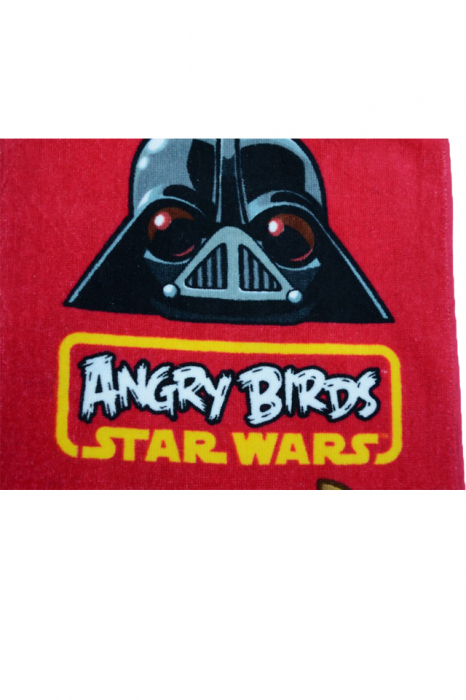 Prosop pentru baieti 35 x 65 cm Disney Angry Birds DISB-FTB49847-R, Multicolor [3]
