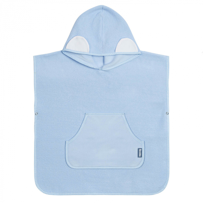 Prosop poncho pentru baieti 55 x 60 cm Sensillo 399362, Albastru [1]