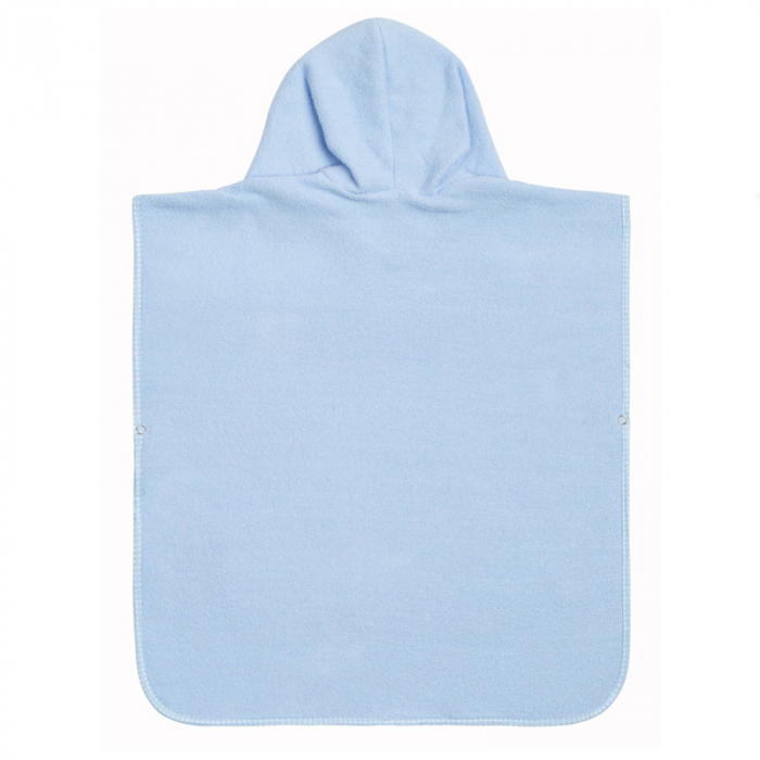 Prosop poncho pentru baieti 55 x 60 cm Sensillo 399362, Albastru [2]