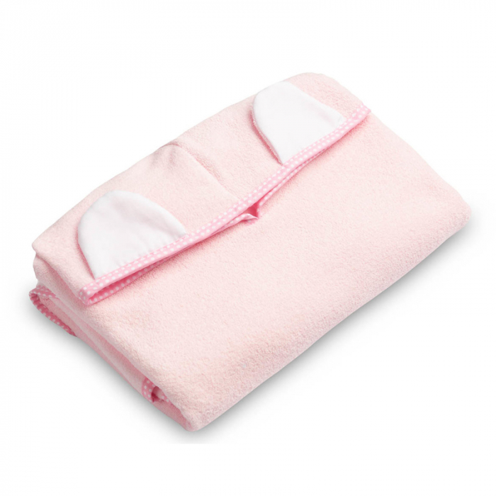 Prosop poncho pentru fete 55 x 60 cm Sensillo 399355, Roz [4]