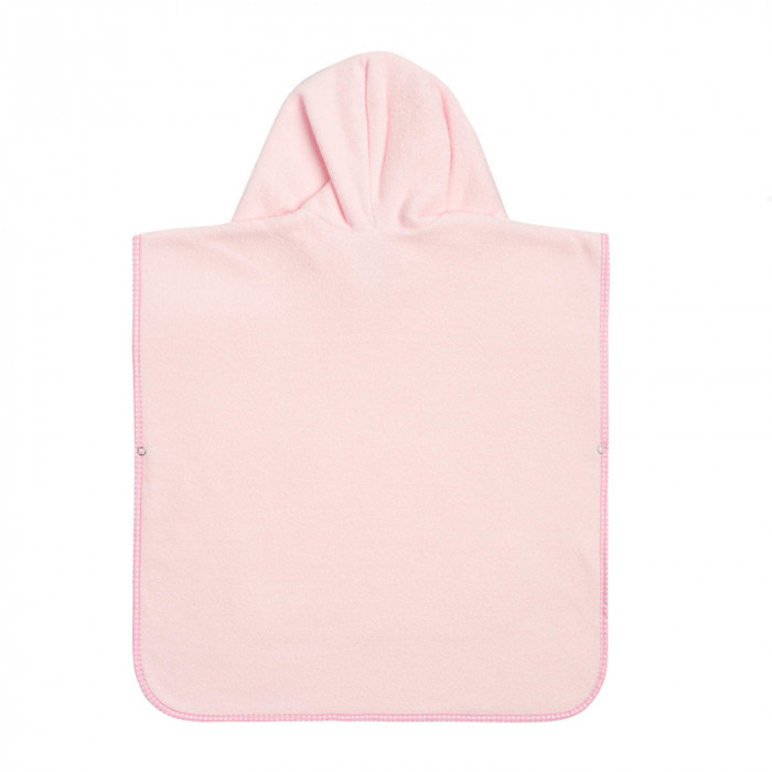 Prosop poncho pentru fete 55 x 60 cm Sensillo 399355, Roz [2]