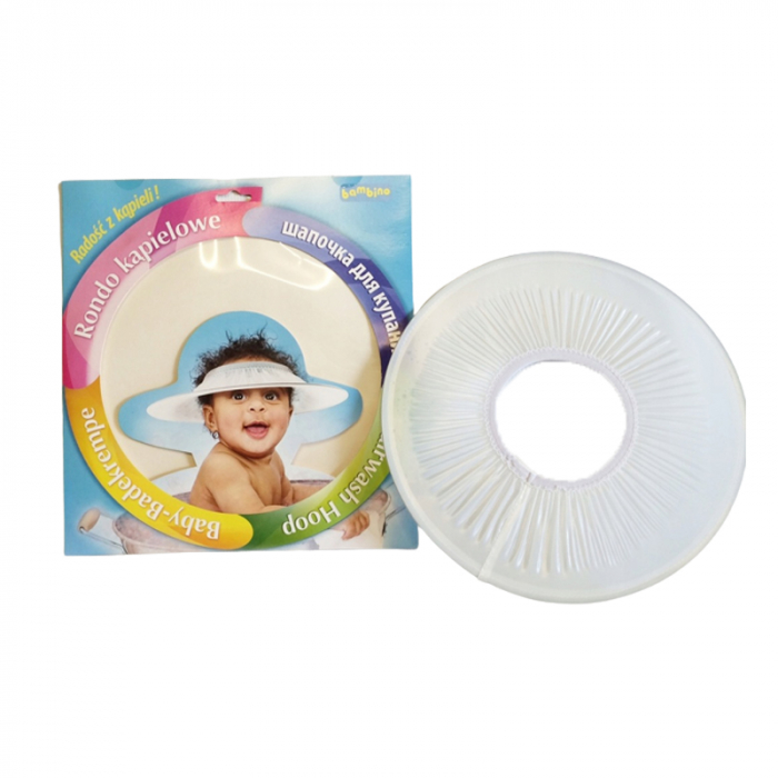 Palarie tip aparatoare pentru ochi si urechi pentru baita 0 luni+ Bambino 003000, Crem [2]