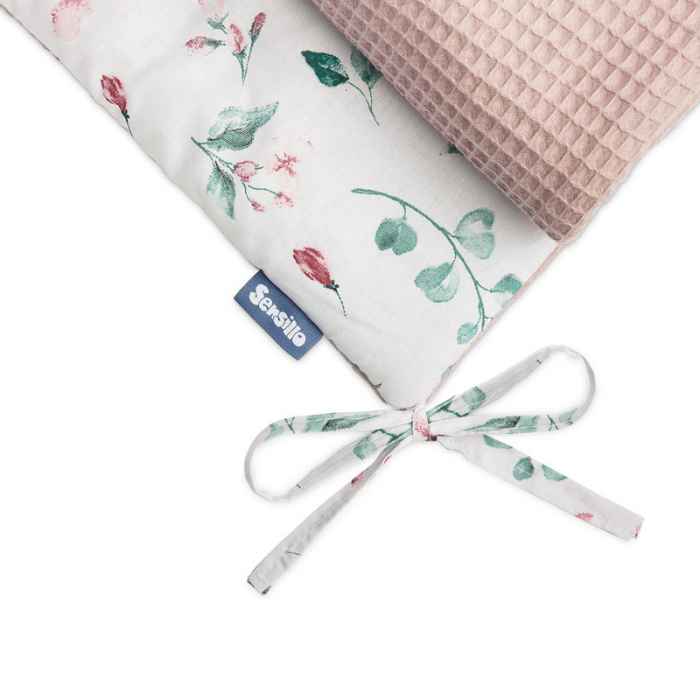 Protectie laterala pentru patut 180 x 30 cm Sensillo 386768, Roz [8]
