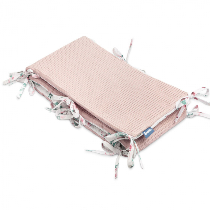 Protectie laterala pentru patut 180 x 30 cm Sensillo 386768, Roz [4]