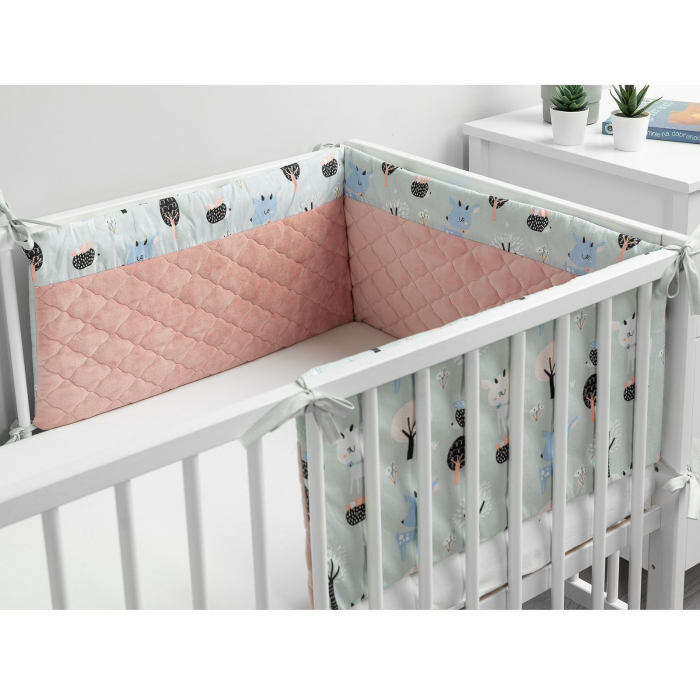 Protectie laterala pentru patut 180 x 30 cm Sensillo 3887765, Multicolor [3]