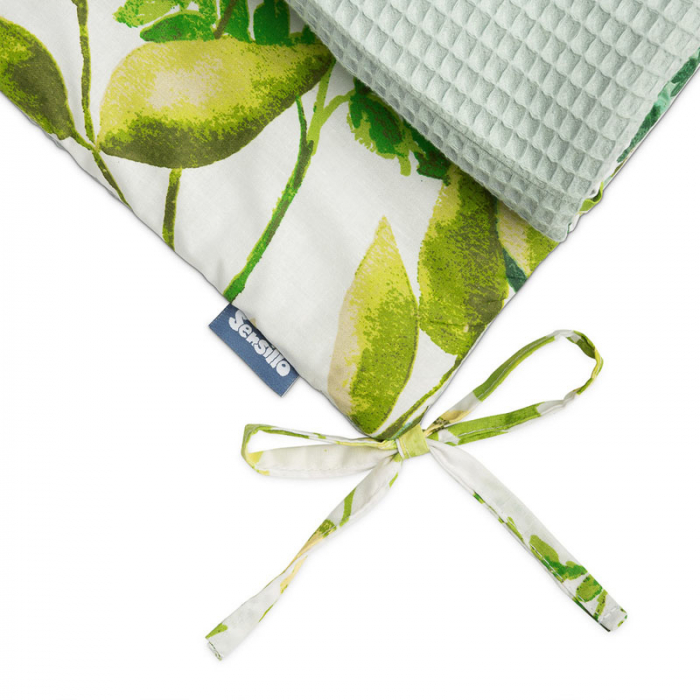 Protectie laterala pentru patut 180 x 30 cm 386744-0-luni Sensillo, Verde [4]