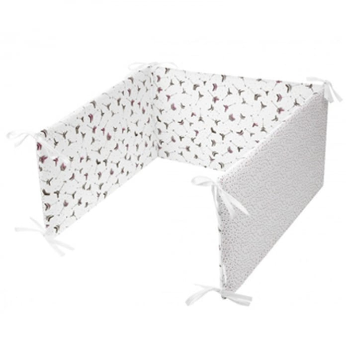Protectie laterala pentru patut, 180 x 30 cm, Strzalki Belisima, P01-919-2, Alb [1]