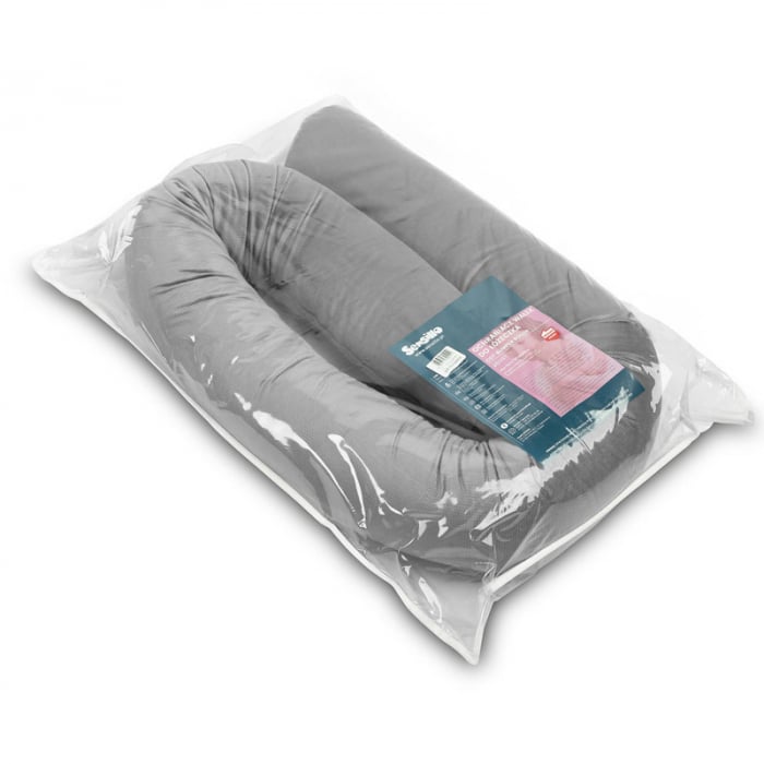 Protectie laterala pentru patut 200 x 15 cm Sensillo SILLO-223100, Gri [3]