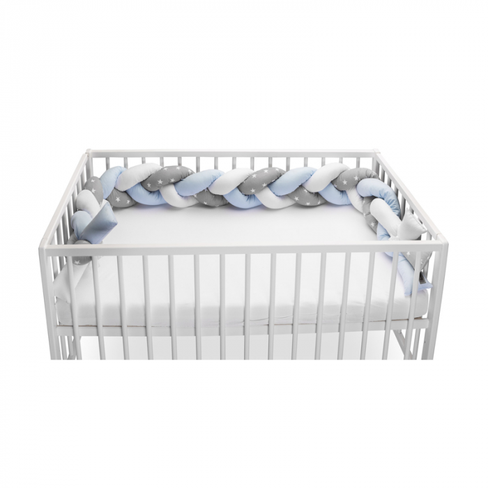 Protectie laterala pentru patut 210 cm Sensillo 303455, Multicolor [4]
