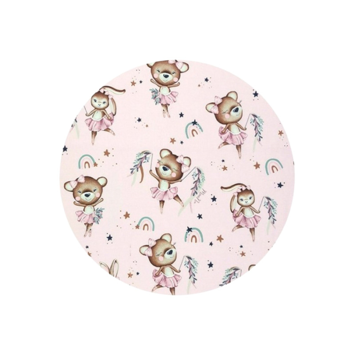 Protectie laterala pentru patut, 360 x 30 cm, MimiNu 143000-19, Roz [2]