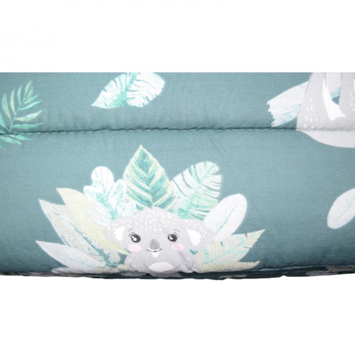Protectie laterala pentru patut 360 x 30 cm MimiNu 143000-9, Verde [2]