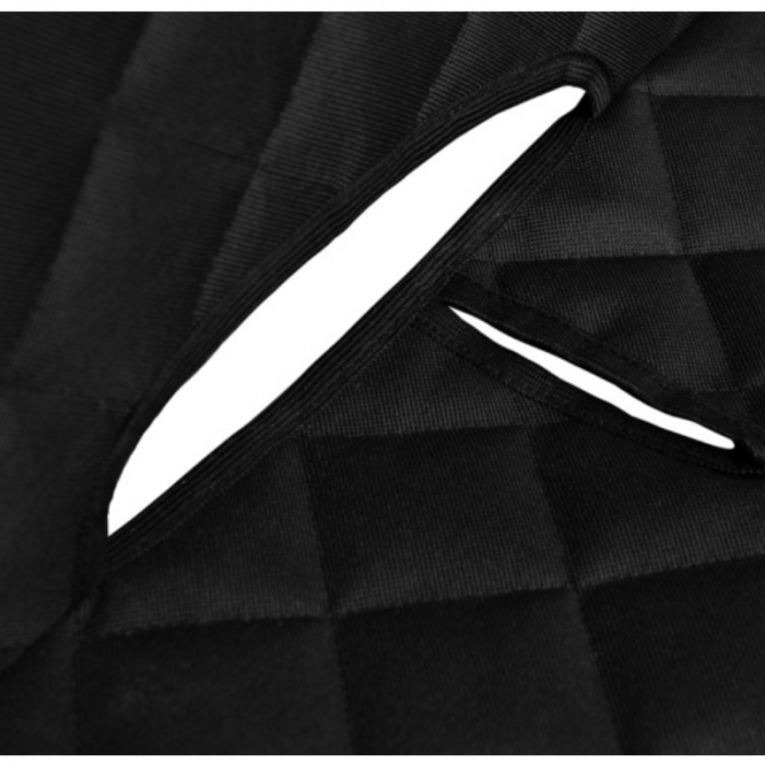 Protectie pentru tapiteria masinii Caretero 127x125 cm 390956, Negru [2]