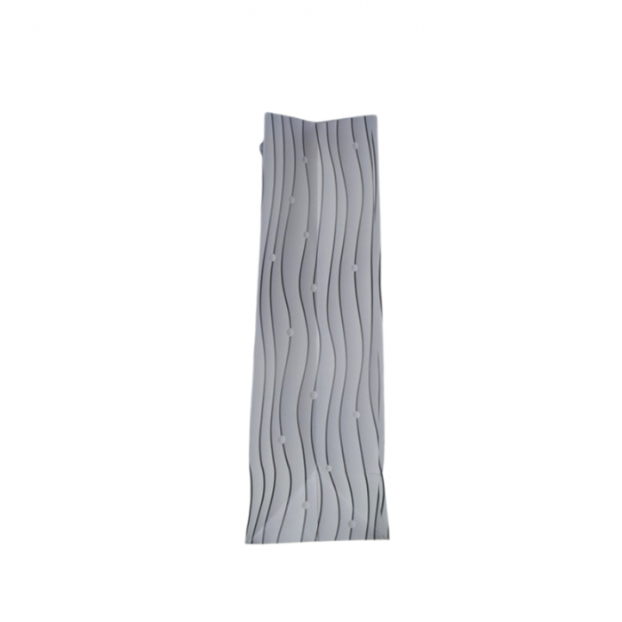 Punga pentru cadouri din hartie groasa cu manere din snur, 32 x 25 x 11 cm, Midex 210225-03, Argintiu [2]