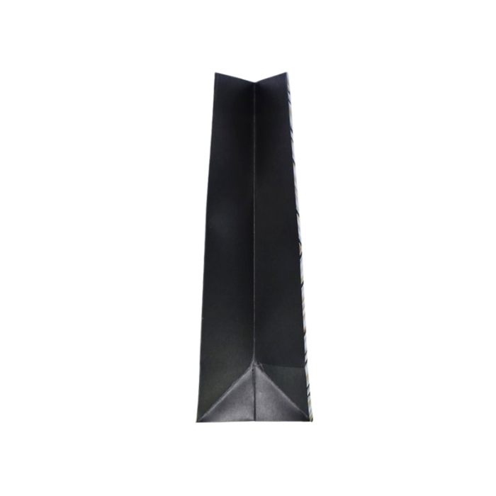 Punga pentru cadouri din hartie groasa cu manere din snur, 32 x 25 x 11 cm, Midex 210225-06, Auriu [2]