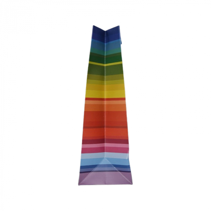 Punga pentru cadouri din hartie groasa cu manere din snur, 32 x 25 x 11 cm, Midex 210225-08, Multicolor [3]