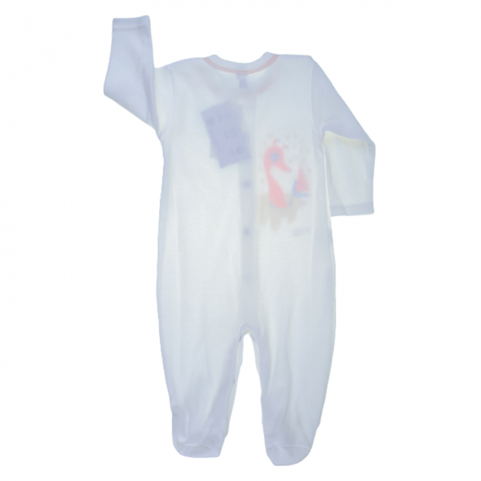 Salopeta cu maneca lunga pentru copii Koala Mini Baby 3926AL-68, Alb [2]