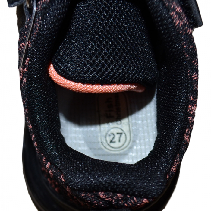 Pantofi sport pentru fete C-Fish AC9765-27, Negru [3]