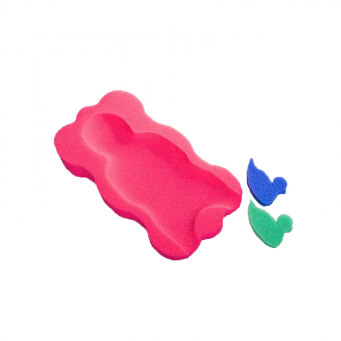 Reductor din burete pentru cadita Sensillo Maxi Unicolor 239952R, Roz [4]