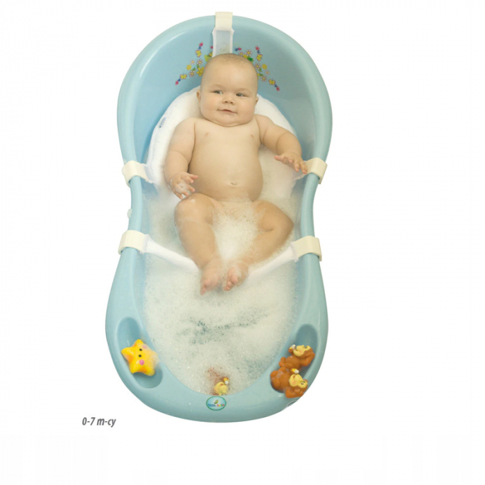 Reductor textil hamac pentru cadita BabyMatex TB0167, Alb [2]