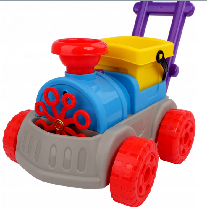 Set jucarie pentru nisip cu bule de sapun Bubble Train Toyz 127731, Multicolor [3]