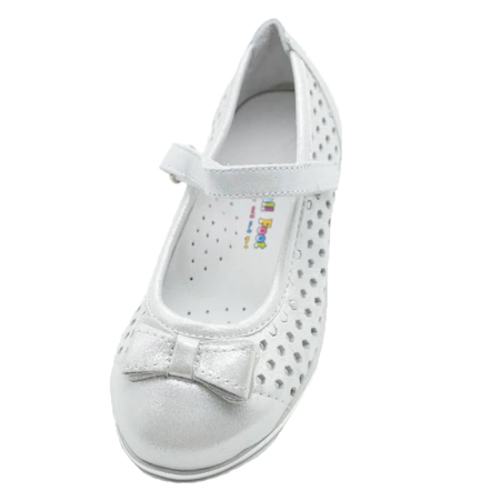 Pantofi casual pentru fete Small Foot SSMFF4, Argintiu [4]