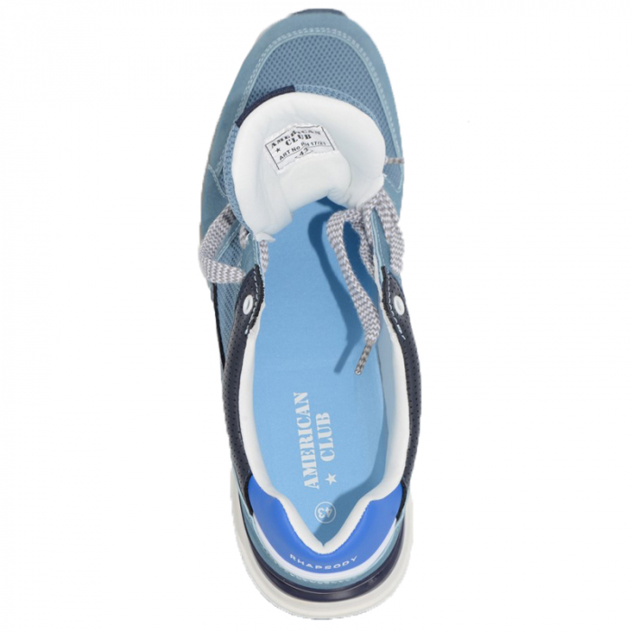 Pantofi sport pentru barbati American Club 22 RH17/21-41, Albastru [4]