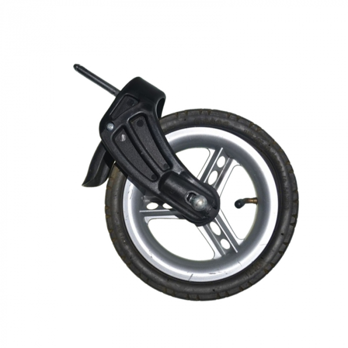 Roata față, cu osie, pentru carucior BabyActive RT1706-6, Negru [1]