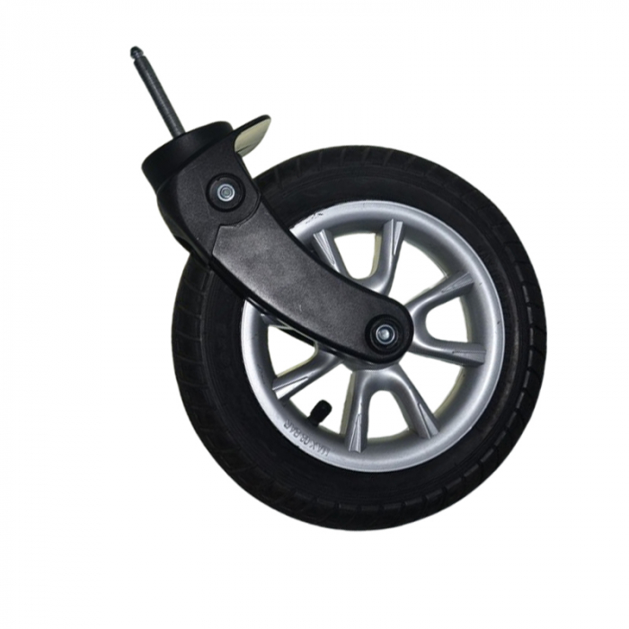 Roata față, cu osie, pentru carucior BabyActive RT1706-7, Negru [1]