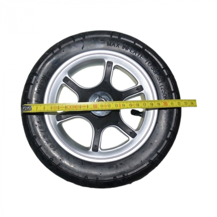 Roată față pentru carucior BabyActive RT1706-26, Negru [2]