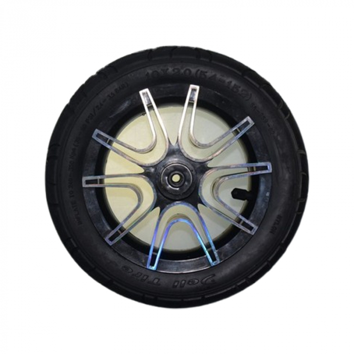 Roată față pentru carucior BabyActive RT1706-34, Negru [1]