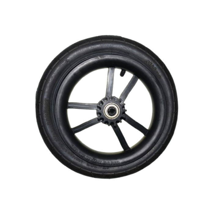 Roata spate pentru carucior, BabyActive RT1706-69, Negru [2]
