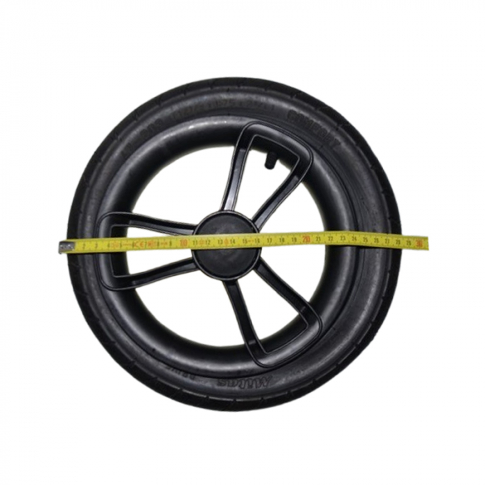 Roata spate pentru carucior, BabyActive RT1706-69, Negru [3]