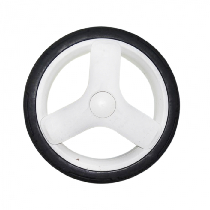 Roata spate pentru carucior, BabyActive RT1706-70, Alb [1]