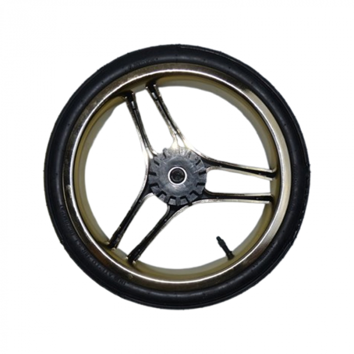 Roata spate pentru carucior, BabyActive RT1706-71, Negru [1]