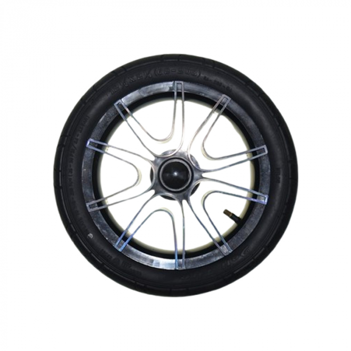 Roata spate pentru carucior, BabyActive RT1706-72, Negru [1]