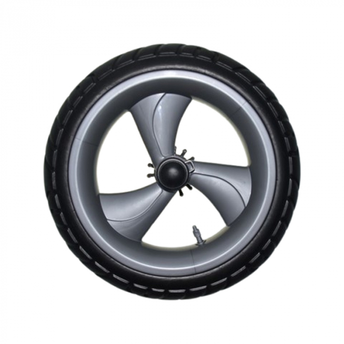 Roata spate pentru carucior, BabyActive RT1706-73, Negru [1]