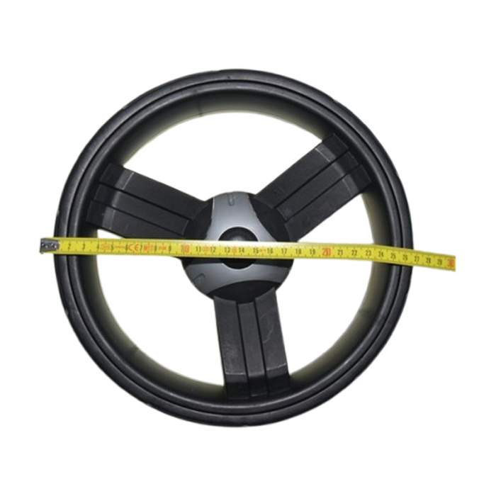 Roata spate pentru carucior, BabyActive RT1706-76, Negru [2]