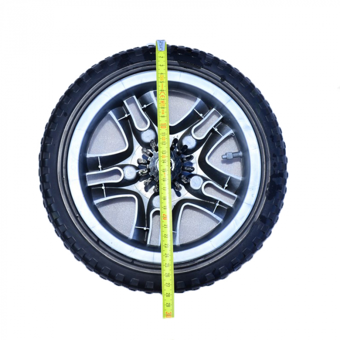 Roata spate pentru carucior BabyActive RTA-BA15, Gri [3]