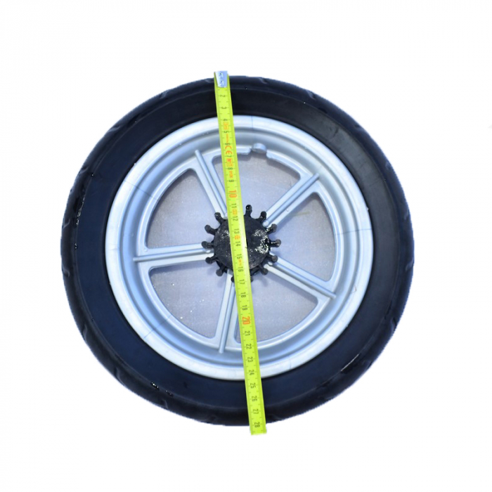 Roata spate pentru carucior BabyActive RTA-BA16, Gri [3]