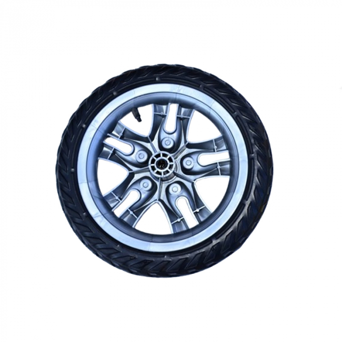 Roata spate pentru carucior BabyActive RTA-BA18, Gri [2]