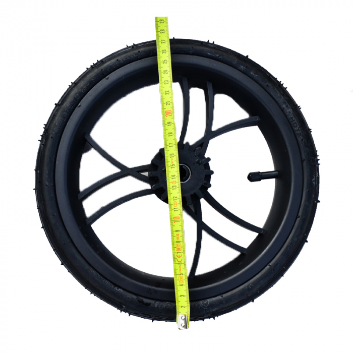 Roata spate pentru carucior BabyActive RTA-BA4, Negru [3]