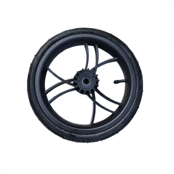 Roata spate pentru carucior BabyActive RTA-BA4, Negru [2]