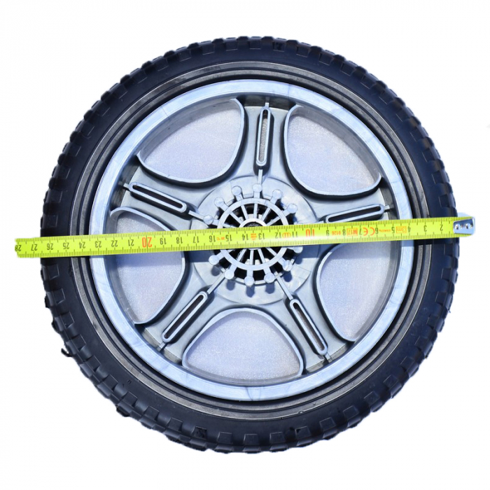 Roata spate pentru carucior BabyActive RTA-BA22, Gri [3]