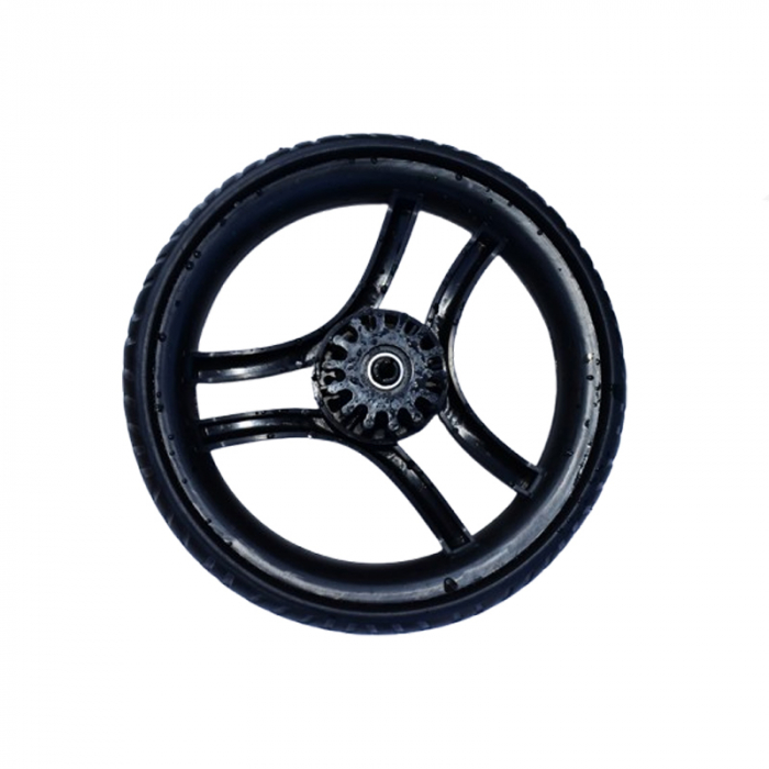 Roata spate pentru carucior BabyActive RTA-BA6, Negru [2]