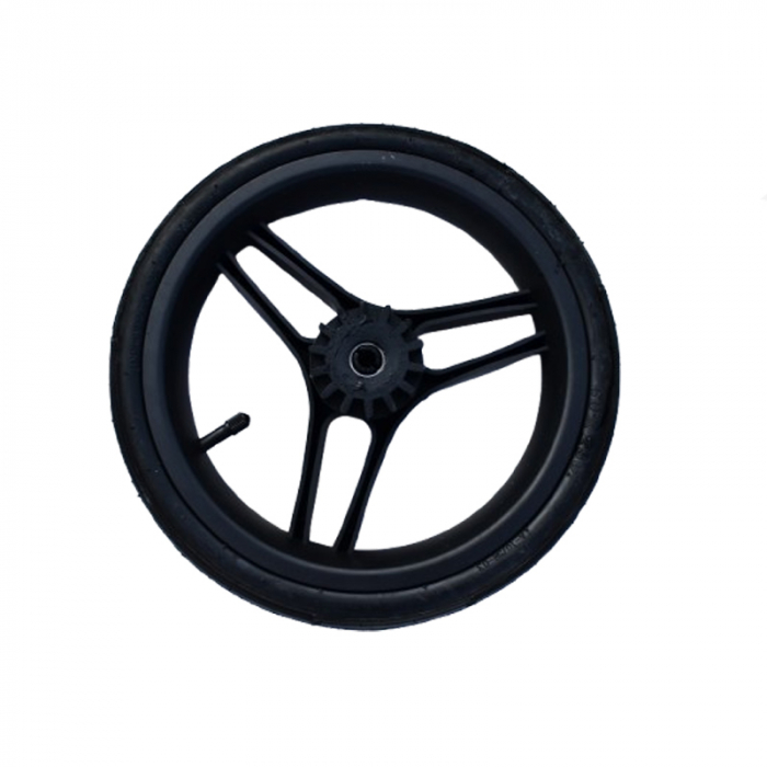 Roata spate pentru carucior BabyActive RTA-BA5, Negru [2]